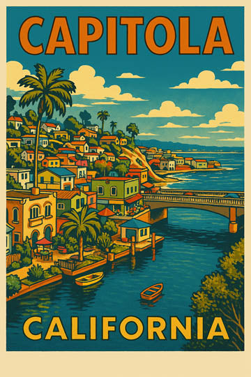 Capitola, Soquel Creek - 030