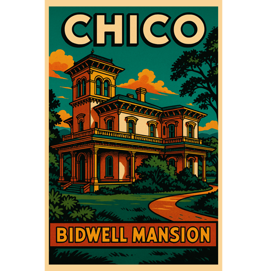 Bidwell Mansion #3 - 053