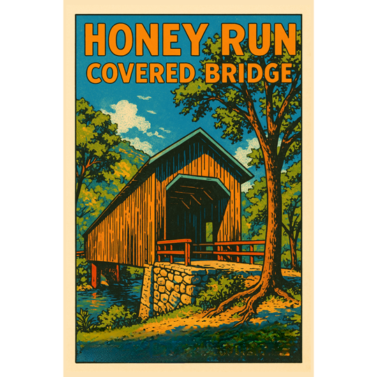 Honey Run Covered Bridge - 054