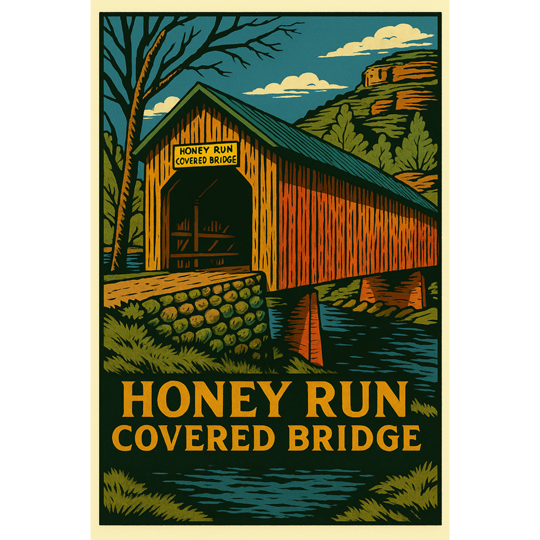 Honey Run Covered Bridge - 093