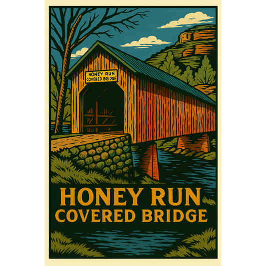 Honey Run Covered Bridge - 093