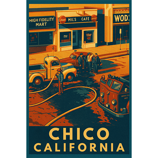 Vintage Fire Dept, Chico - 147