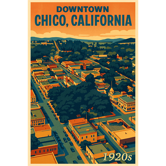 Downtown Chico 1920's - 151
