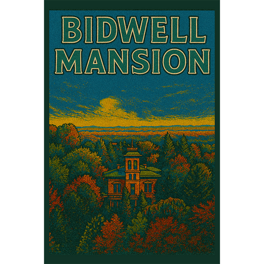 Bidwell Mansion from Above #153