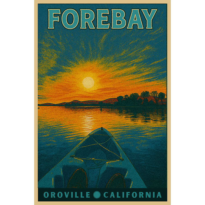Forebay, Oroville CA #156