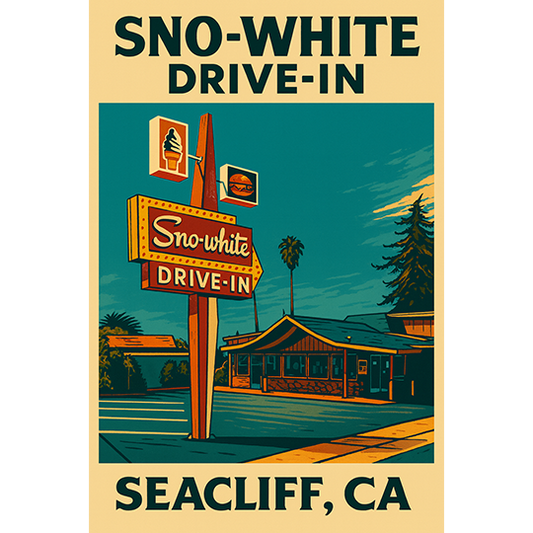 Sno-White Drive In, Seacliff, CA #171