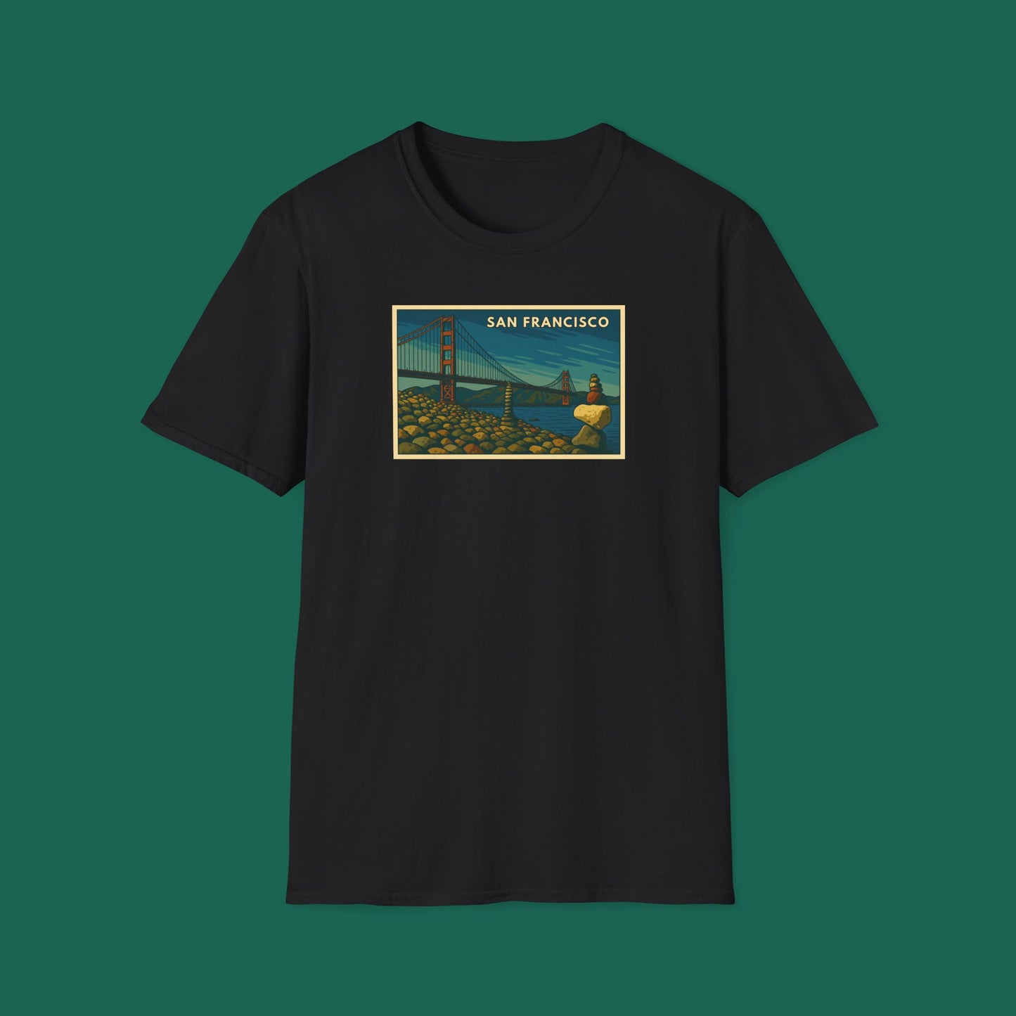 Golden Gate Bridge Different Perspective — San Francisco Landmark Tee