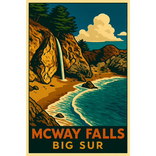 McWay Falls, Big Sur - 076