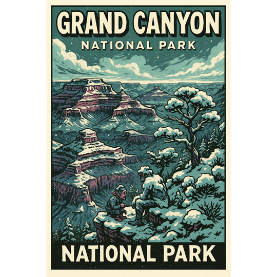 Grand Canyon in Winter - 090