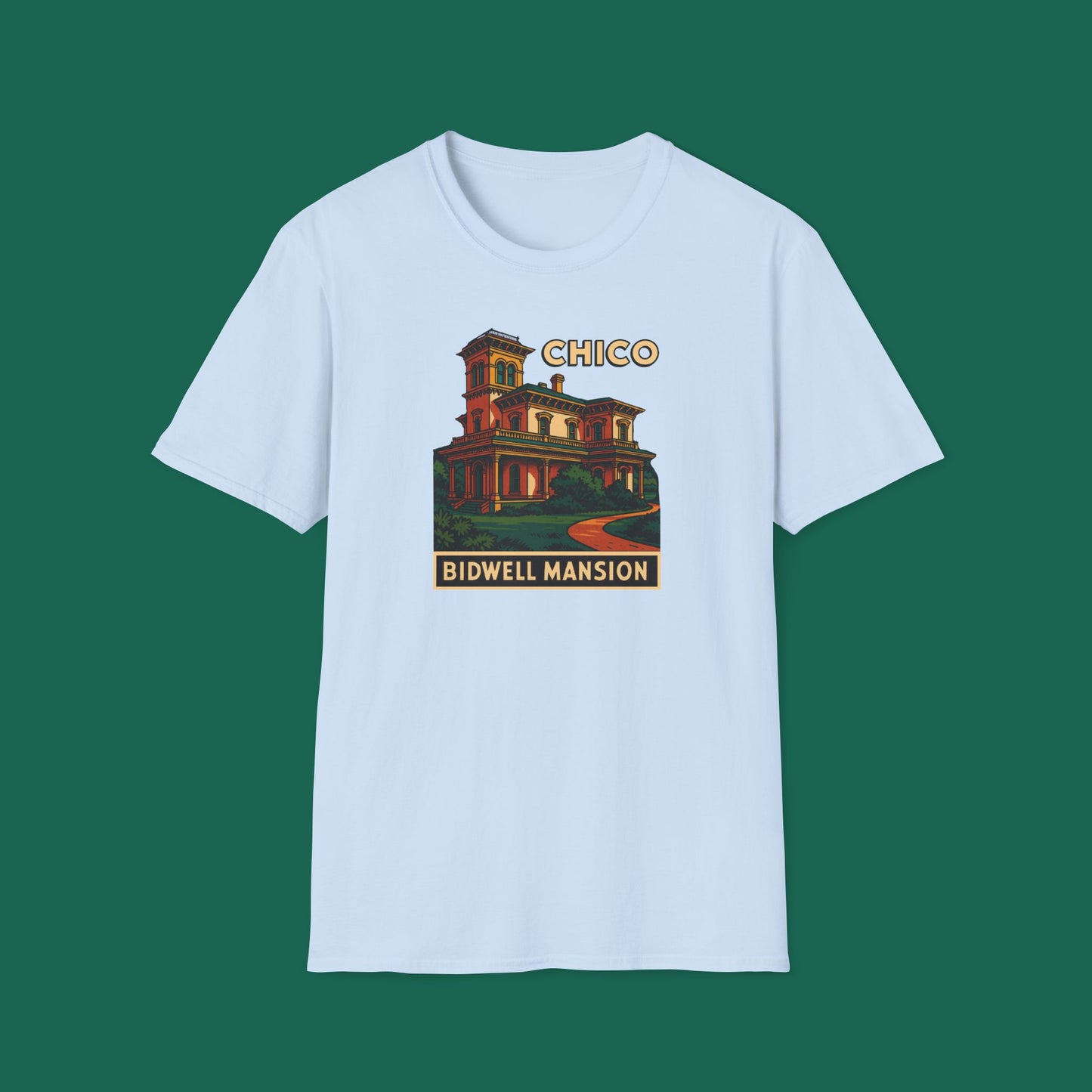 Bidwell Mansion T-Shirt — Chico State Historic Landmark