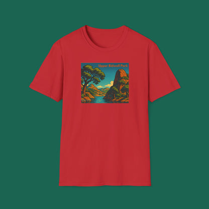 Upper Bidwell Park Chico California T-Shirt — Northern CA Hiking, Biking & Swimming Tee