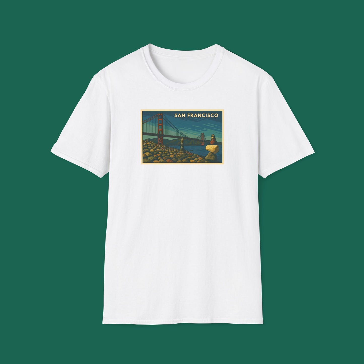 Golden Gate Bridge Different Perspective — San Francisco Landmark Tee