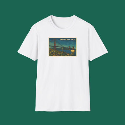 Golden Gate Bridge Different Perspective — San Francisco Landmark Tee