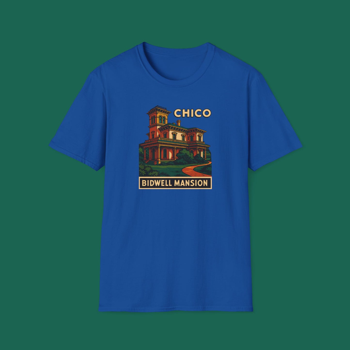Bidwell Mansion T-Shirt — Chico State Historic Landmark