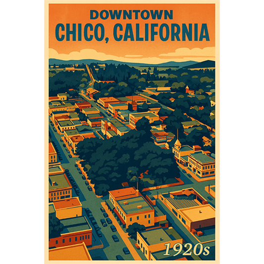 Downtown Chico 1920's - 151