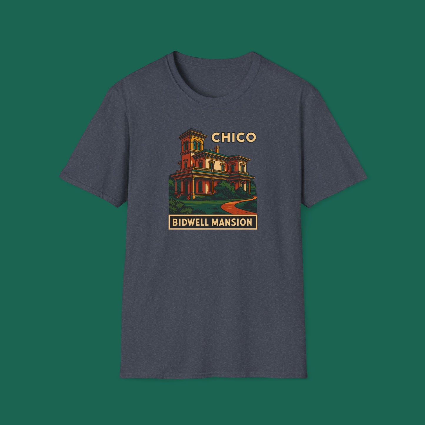 Bidwell Mansion T-Shirt — Chico State Historic Landmark