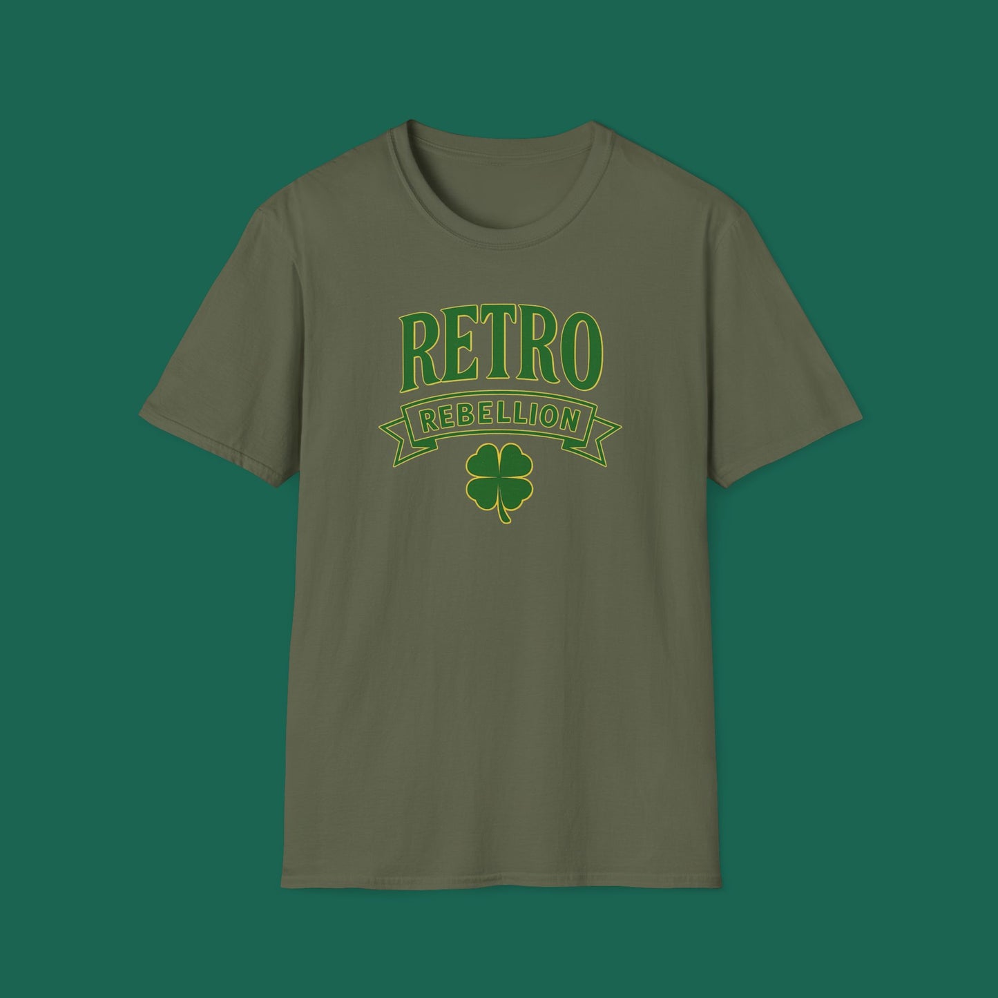4-Leaf Clover T-Shirt — "Our Luckiest Logo"