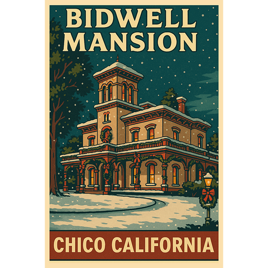 White Christmas at Bidwell Mansion #174