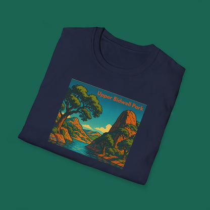 Upper Bidwell Park Chico California T-Shirt — Northern CA Hiking, Biking & Swimming Tee