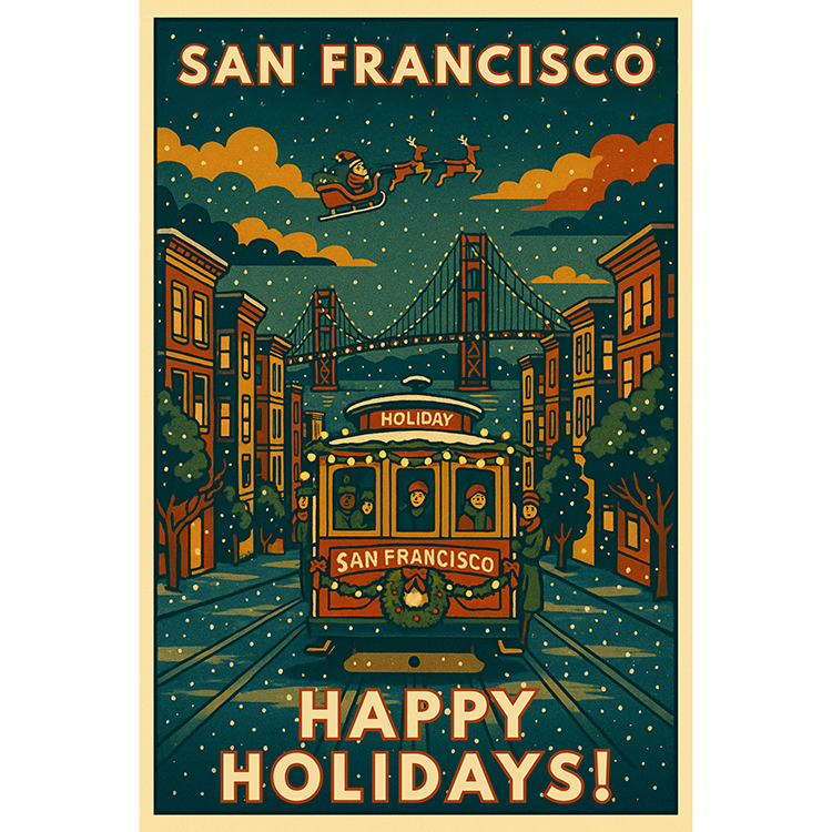 Cable Car Christmas #185
