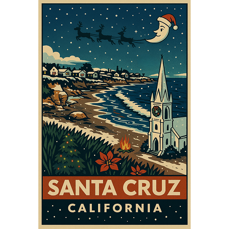 Santa Cruz Christmas #186