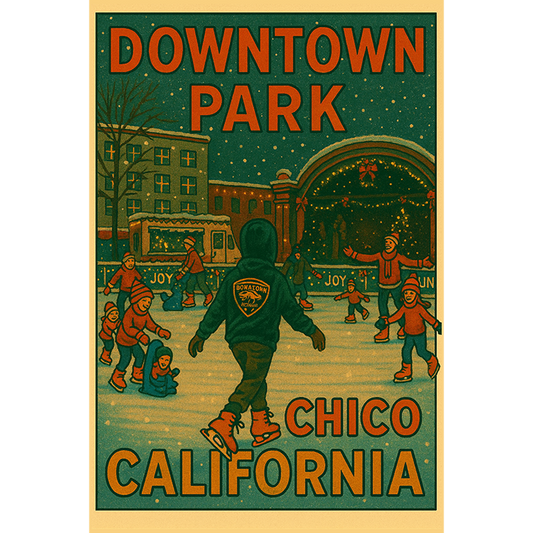 Skating in Downtown Chico #189