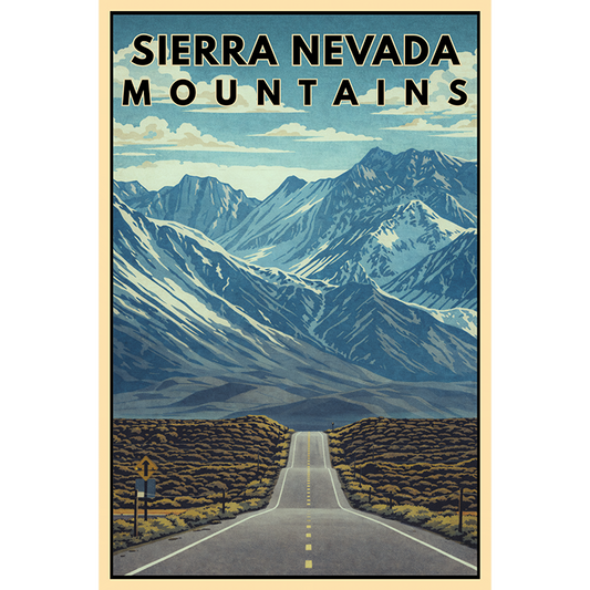 Sierra Nevada Mountains #198