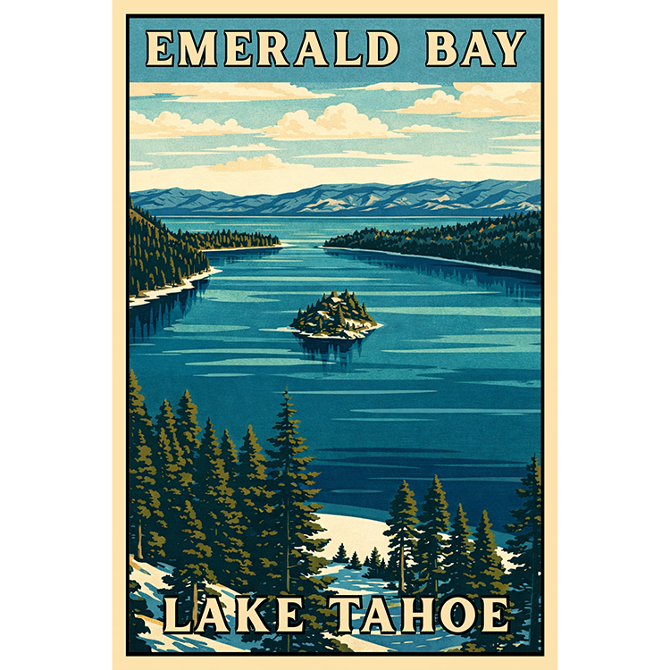 Emerald Bay, Lake Tahoe #200