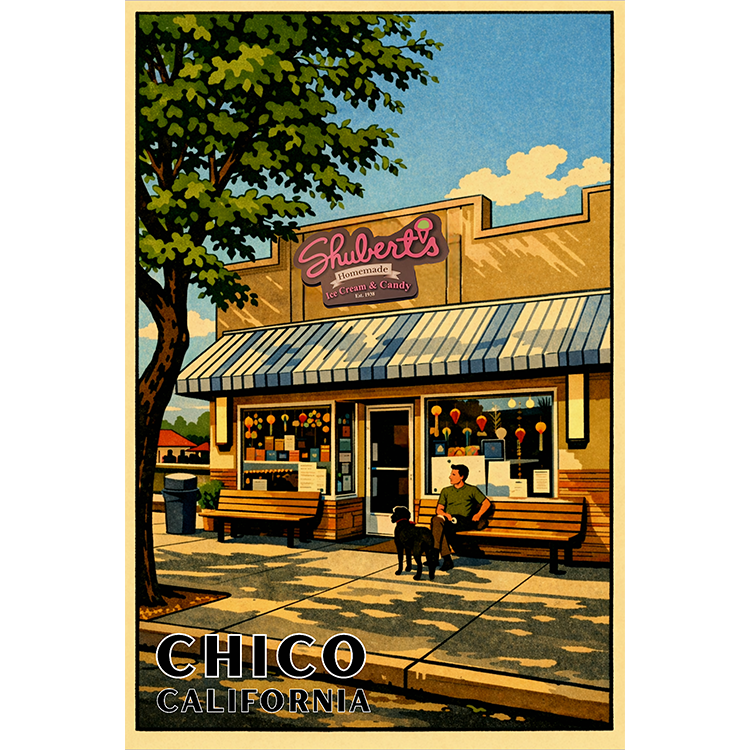 Shubert's Ice Cream and Candy, Chico, CA #202