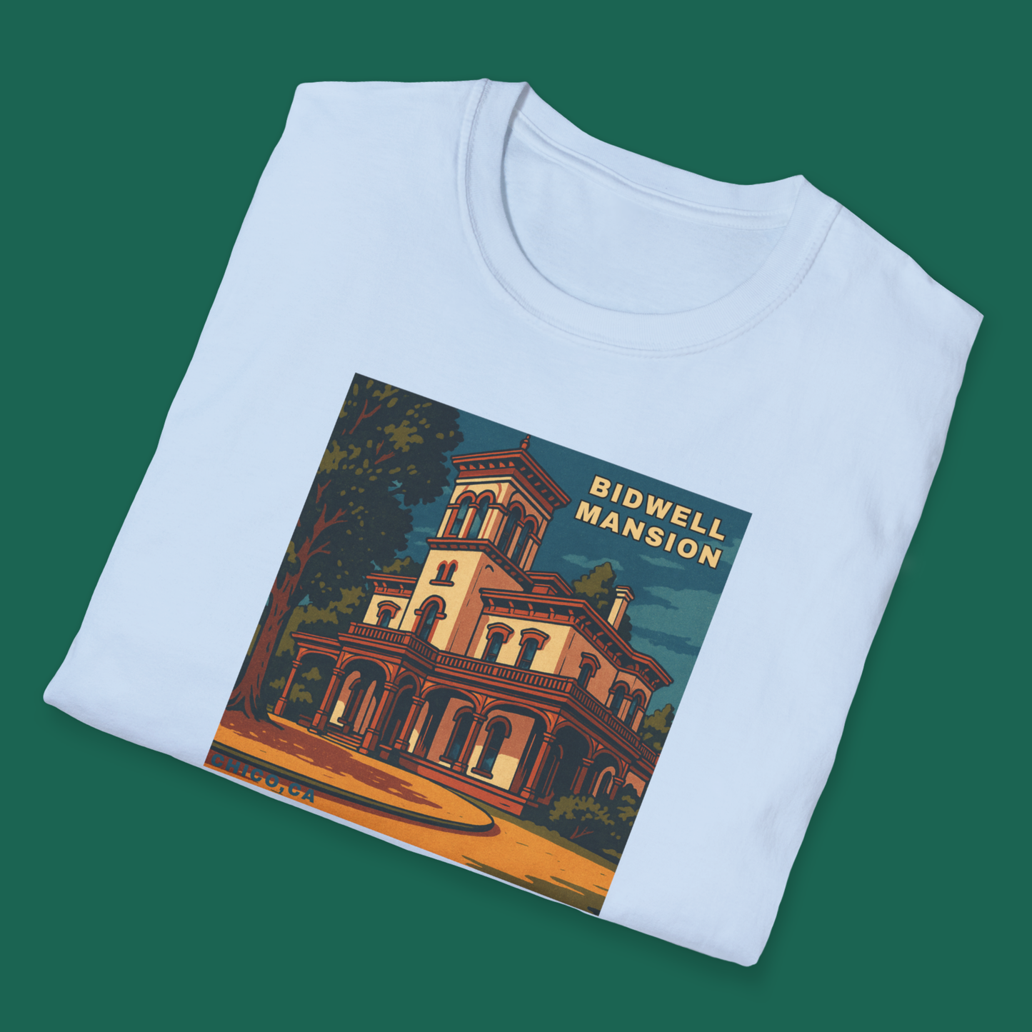 Vintage Bidwell Mansion T-Shirt