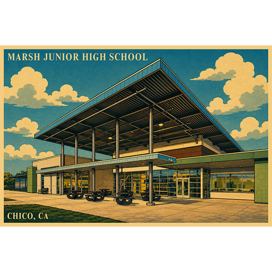 Marsh Junior High School, Chico, CA  #207