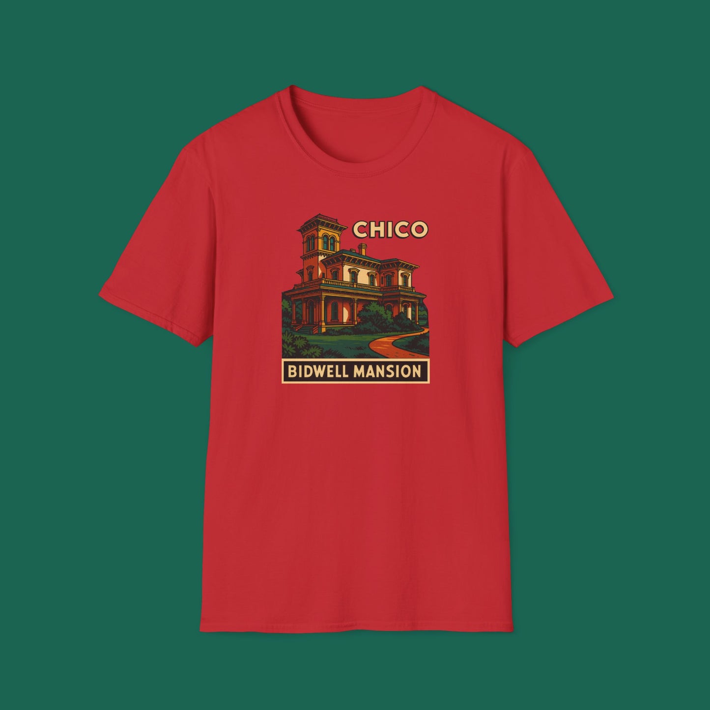 Bidwell Mansion T-Shirt — Chico State Historic Landmark