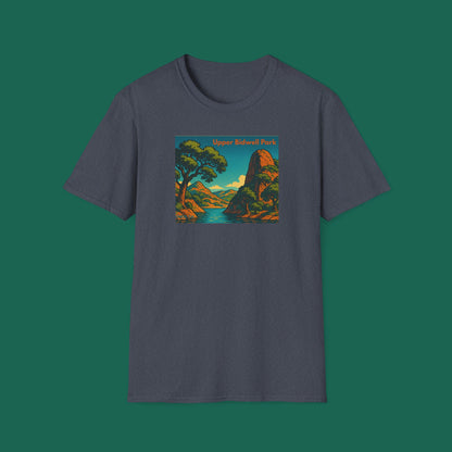 Upper Bidwell Park Chico California T-Shirt — Northern CA Hiking, Biking & Swimming Tee