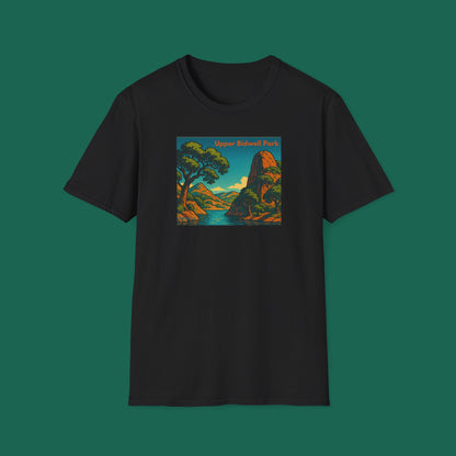 Upper Bidwell Park Chico California T-Shirt — Northern CA Hiking, Biking & Swimming Tee