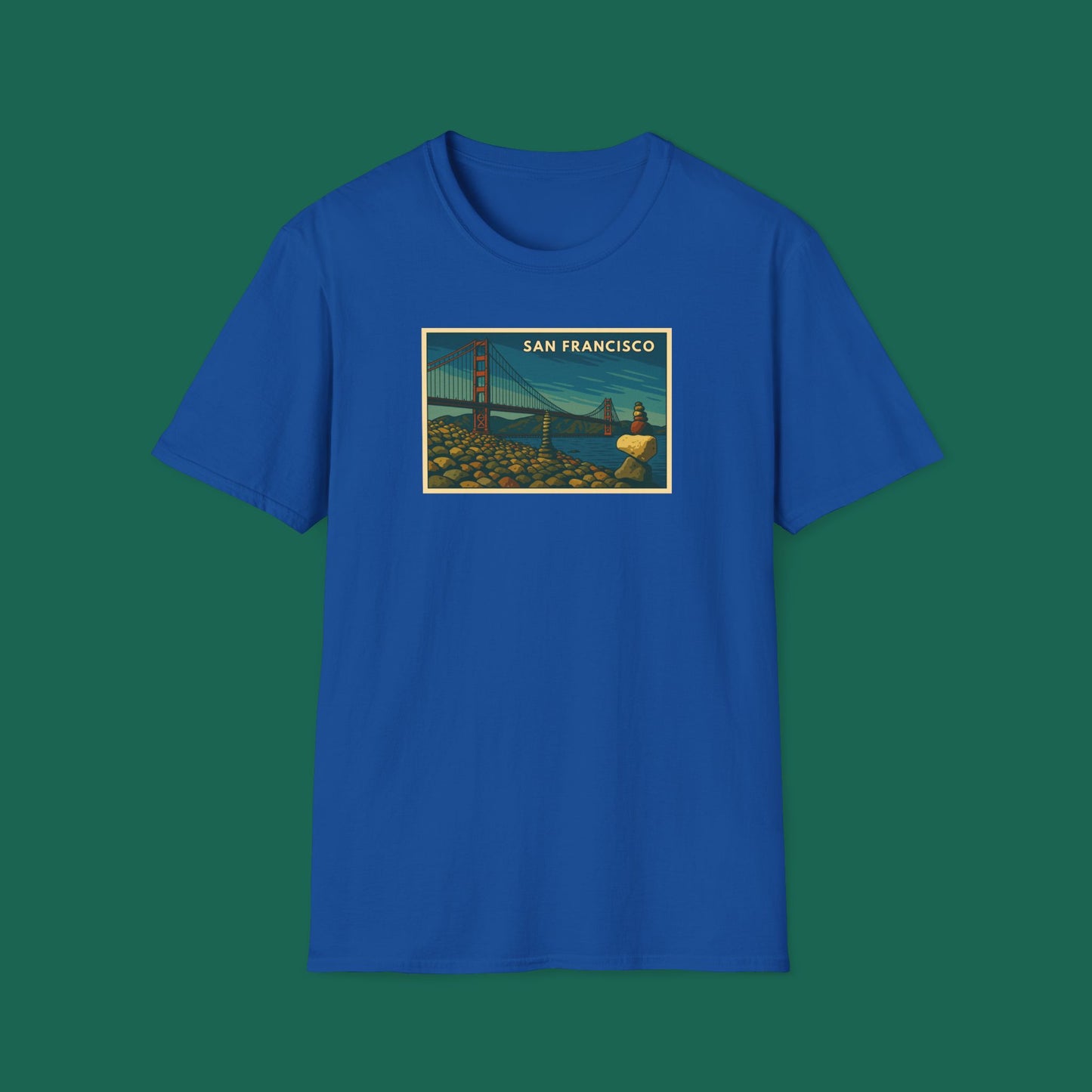 Golden Gate Bridge Different Perspective — San Francisco Landmark Tee