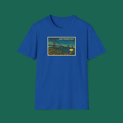 Golden Gate Bridge Different Perspective — San Francisco Landmark Tee