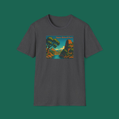 Upper Bidwell Park Chico California T-Shirt — Northern CA Hiking, Biking & Swimming Tee