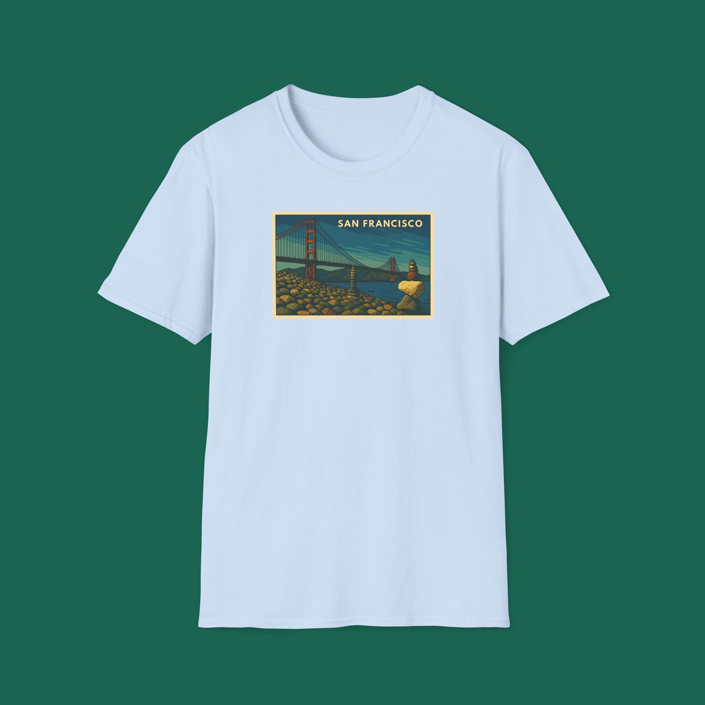 Golden Gate Bridge Different Perspective — San Francisco Landmark Tee