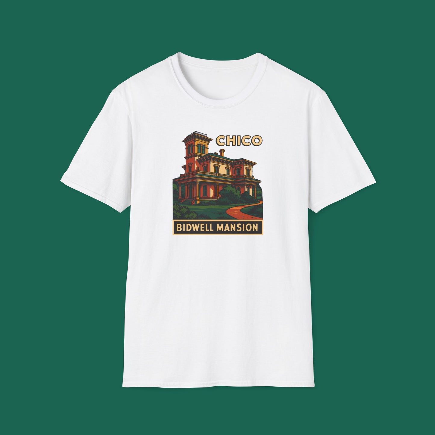 Bidwell Mansion T-Shirt — Chico State Historic Landmark