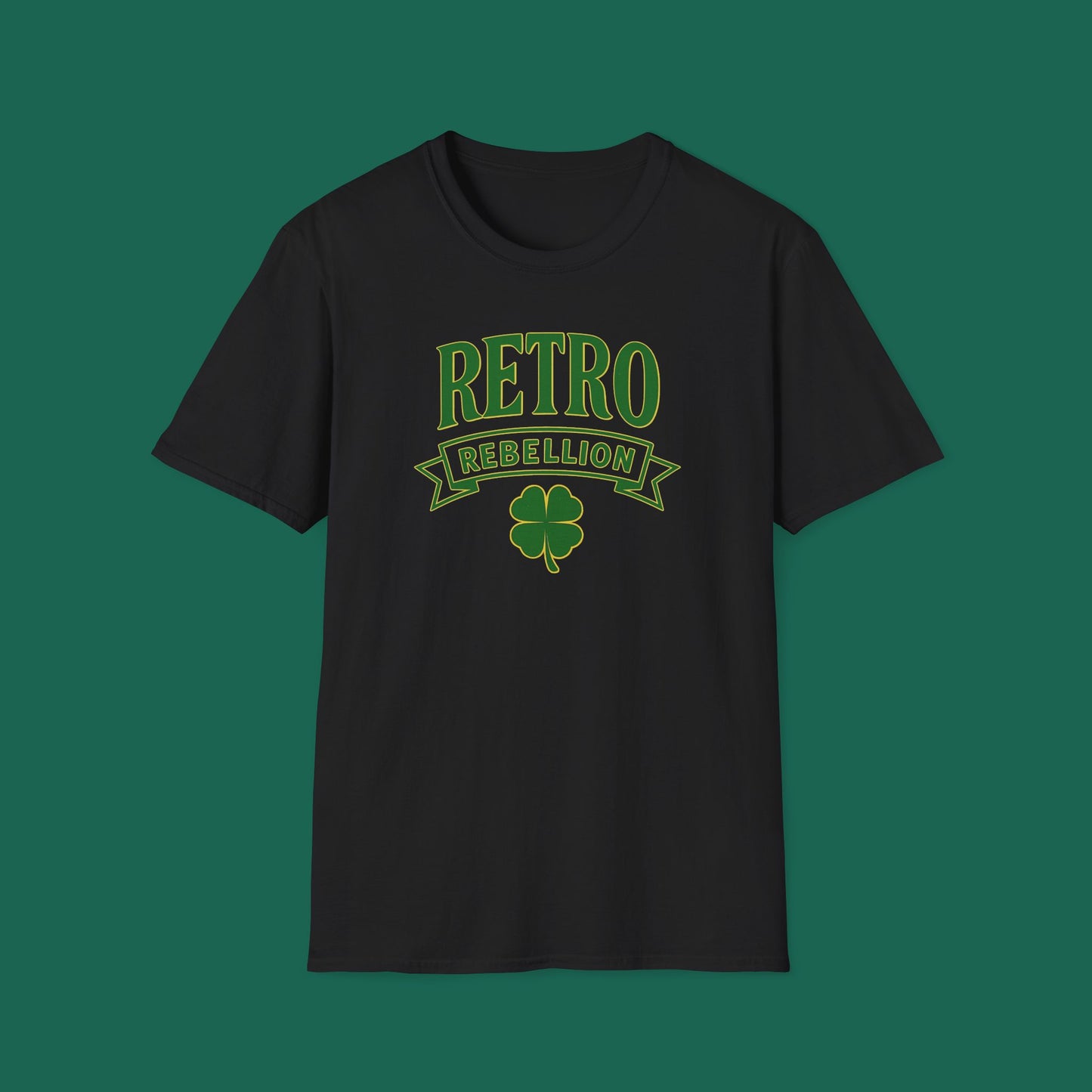 4-Leaf Clover T-Shirt — "Our Luckiest Logo"