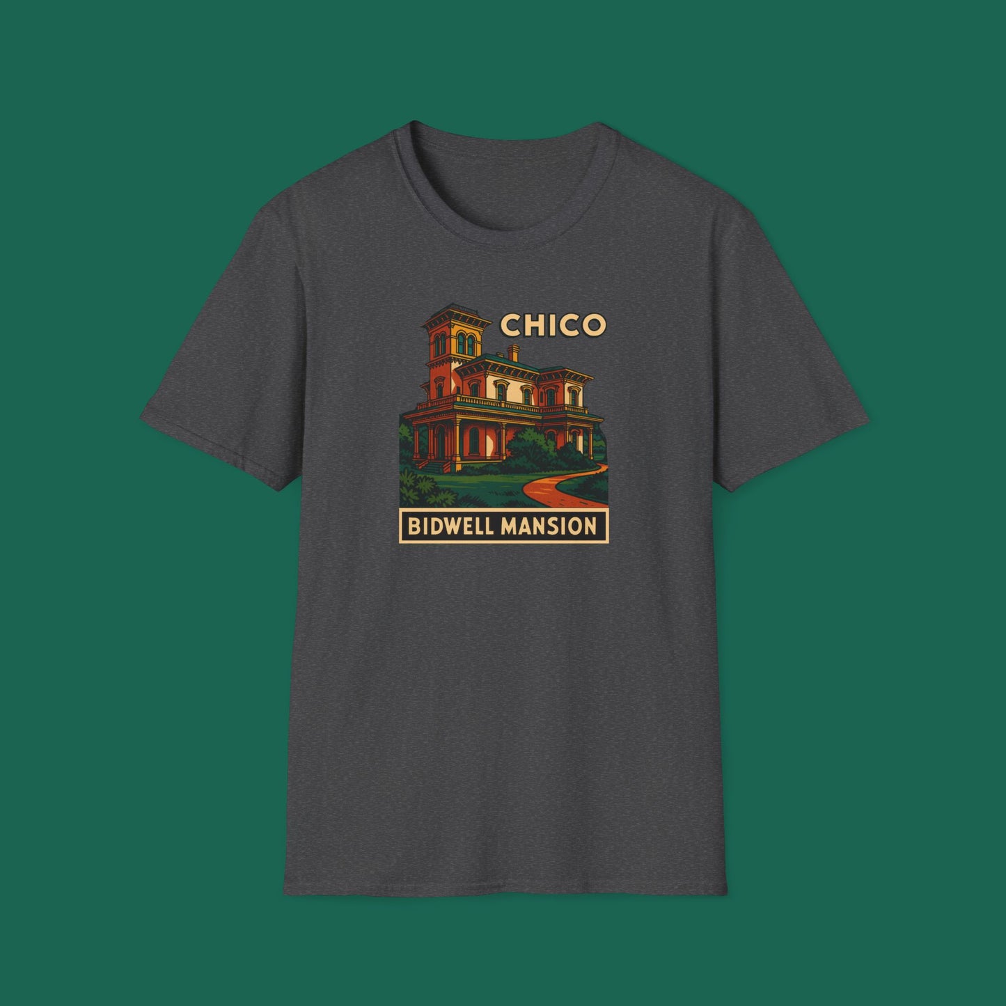Bidwell Mansion T-Shirt — Chico State Historic Landmark