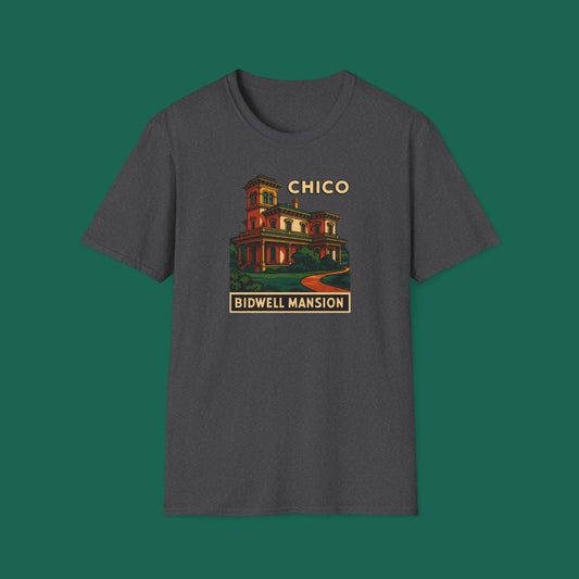 Bidwell Mansion T-Shirt — Chico State Historic Landmark