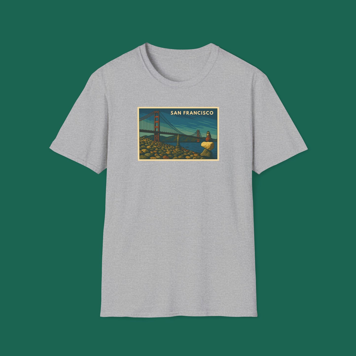 Golden Gate Bridge Different Perspective — San Francisco Landmark Tee