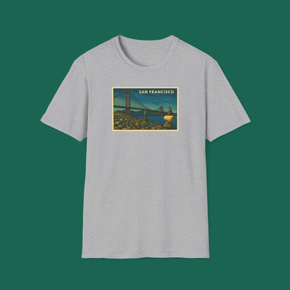 Golden Gate Bridge Different Perspective — San Francisco Landmark Tee