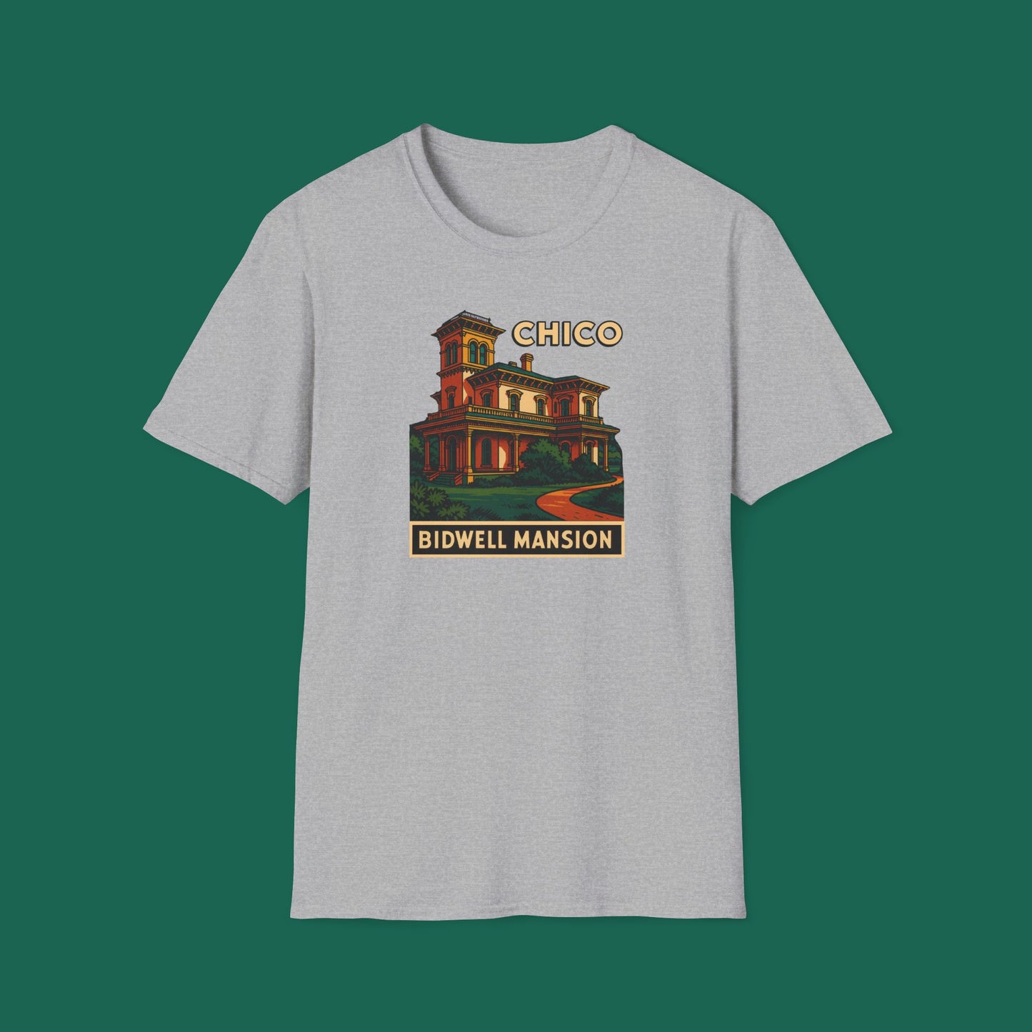Bidwell Mansion T-Shirt — Chico State Historic Landmark