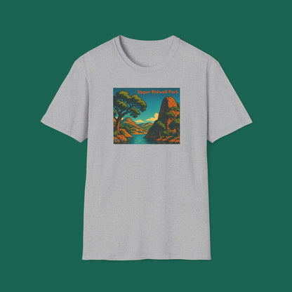 Upper Bidwell Park Chico California T-Shirt — Northern CA Hiking, Biking & Swimming Tee