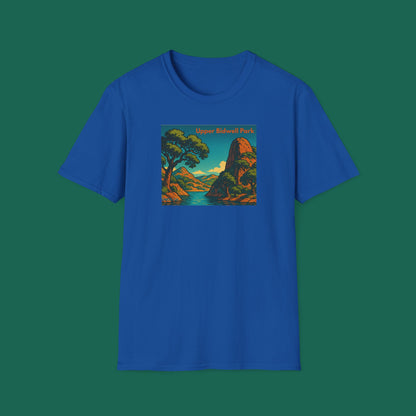 Upper Bidwell Park Chico California T-Shirt — Northern CA Hiking, Biking & Swimming Tee